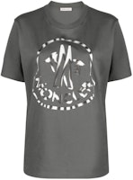 (Women) Moncler SS23 Grey Crew Neck Casual Short Sleeve T-Shirt. I10938C00018899WS939 (Women) Moncler SS23 Grey Crew Neck Casual Short Sleeve T-Shirt. I10938C00018899WS939