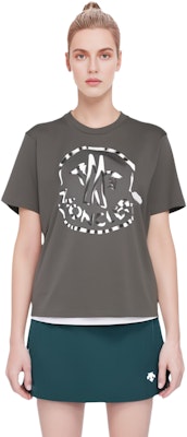 (W) Moncler SS23 灰色圓領休閒短袖T恤。 I10938C00018899WS939 Cheap (W) Moncler SS23 灰色圓領休閒短袖T恤。 I10938C00018899WS939