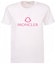 Buy (W) Moncler SS23 Baju-T Putih Lengan Pendek Cetakan Huruf 8C00006-809CR-001