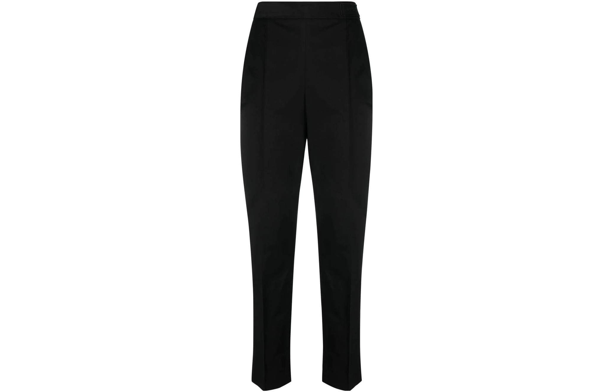 (Women) Moncler SS23  Low-Waist Solid Casual Pants Black I10932A0001857448999