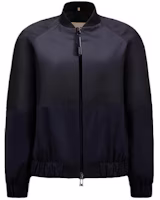 (Women) Moncler SS23 Navy Colorblock Jacket with Logo Embroidery. I10931A00113596SJ76I (Women) Moncler SS23 Navy Colorblock Jacket with Logo Embroidery. I10931A00113596SJ76I