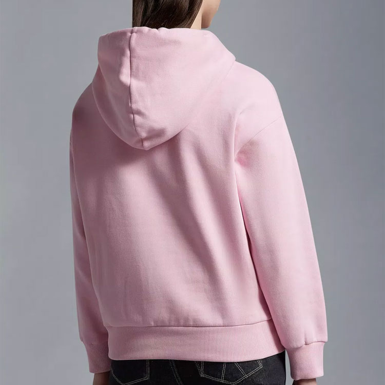 (Women) Moncler SS23  Pink Graphic Print Pullover Hoodie. I10938G00040899M9502 圖 4