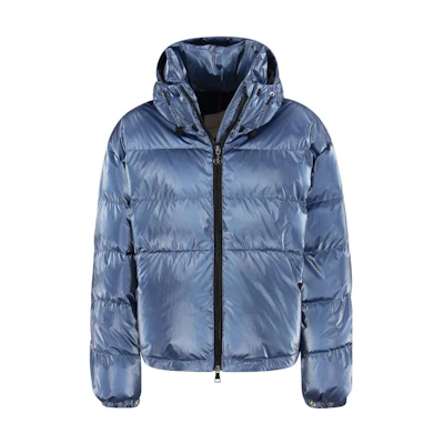 (Women) Moncler SS23 Plain Zip-Up Jacket Blue Color. I10931A0000353A3H71D