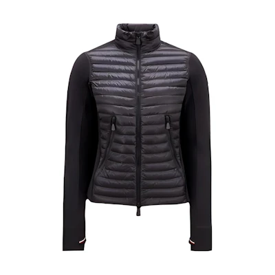 (Women) Moncler SS23 Quilted Contrast Jacket Black. I10988G00009829JP999
