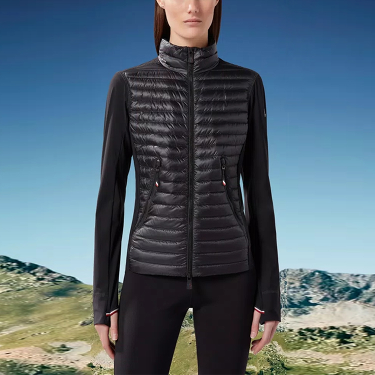 (Women) Moncler SS23  Quilted Contrast Jacket Black. I10988G00009829JP999 圖 3