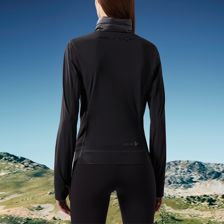 (Women) Moncler SS23  Quilted Contrast Jacket Black. I10988G00009829JP999 圖 4