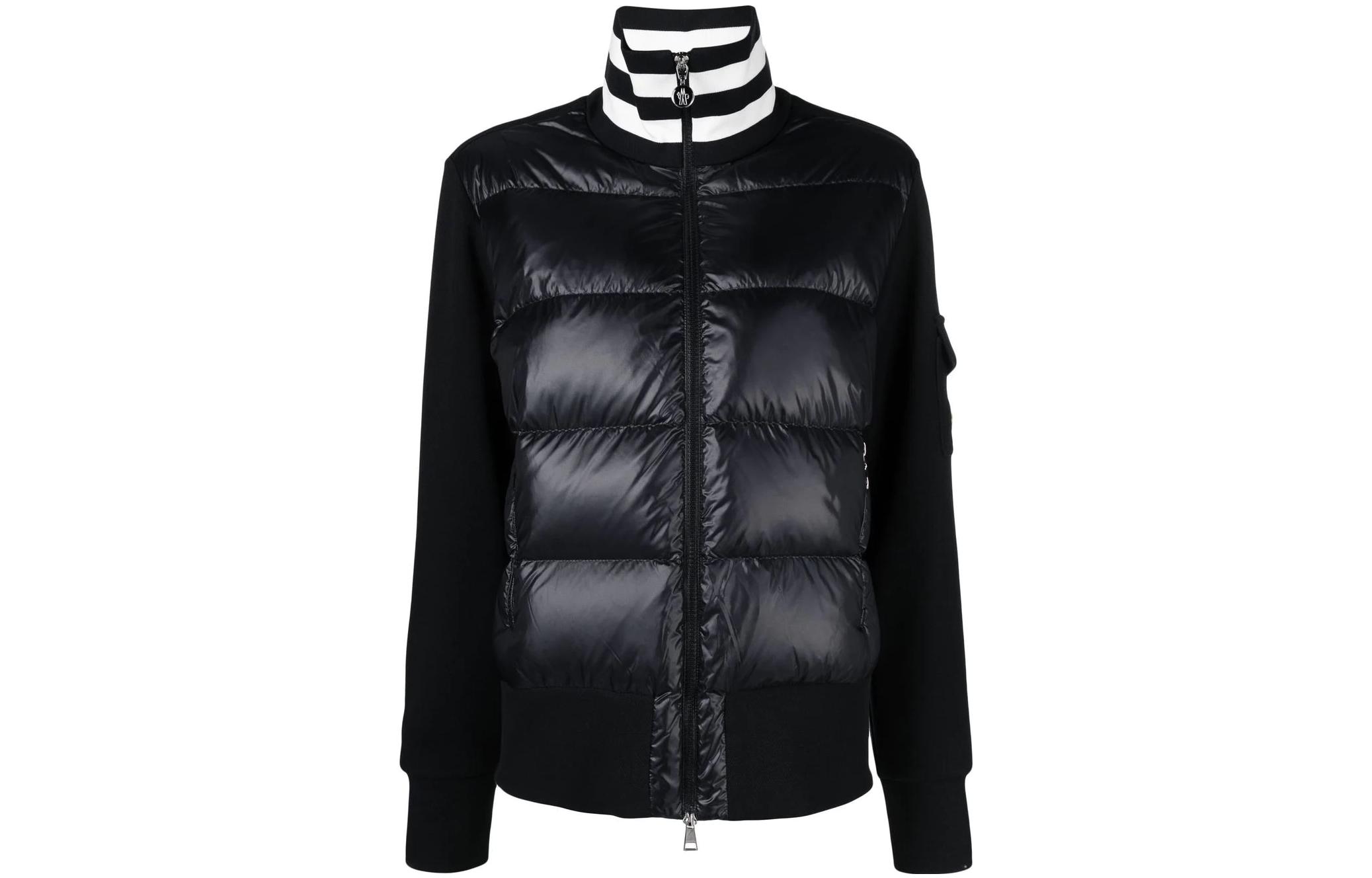 (Women) Moncler SS23  Quilted High-Neck Down Jacket Black I10938G00001899V9999