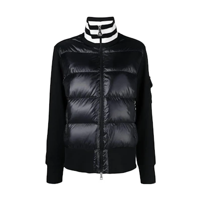 (Women) Moncler SS23 Quilted High-Neck Down Jacket Black I10938G00001899V9999