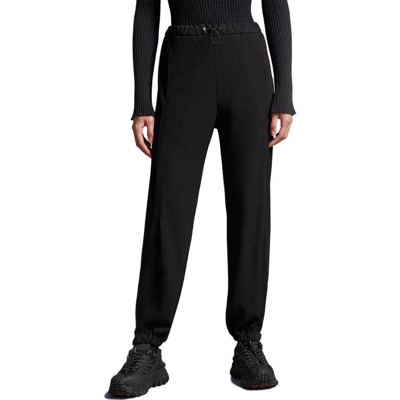 Lookbook (W) Moncler SS23 Seluar Satin Kasual Hitam I20932A00015596WF999