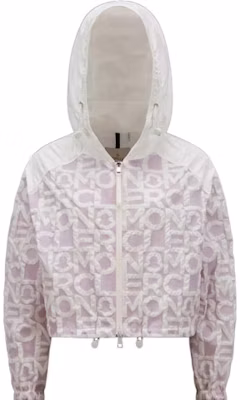 (W) 蒙克莱 SS23 全印花Logo拉链连帽夹克 粉色 I10931A00094596NIF60 Buy (W) 蒙克莱 SS23 全印花Logo拉链连帽夹克 粉色 I10931A00094596NIF60