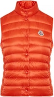 (Women) Moncler SS23 Liane Sleeveless Down Vest Orange I10931A1020053048300 (Women) Moncler SS23 Liane Sleeveless Down Vest Orange I10931A1020053048300
