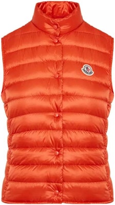 (Women) Moncler SS23 Liane Sleeveless Down Vest Orange I10931A1020053048300 Buy (Women) Moncler SS23 Liane Sleeveless Down Vest Orange I10931A1020053048300