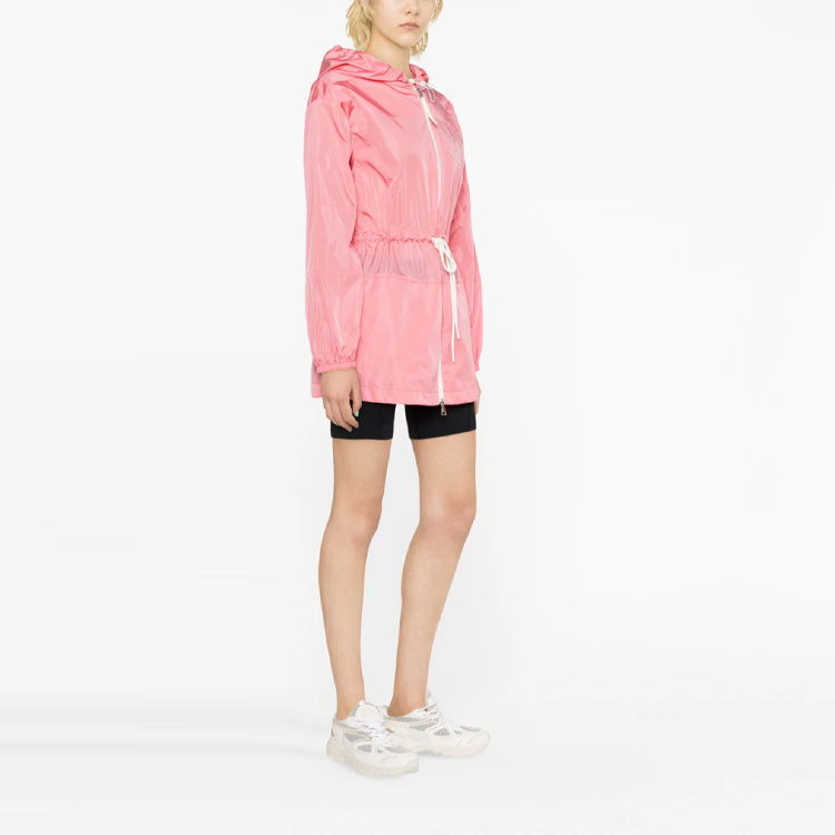 Purchase (W) Moncler SS23 Jaket Pink Kasual Hoodie Zip-Up I10931A00123539ZD52T