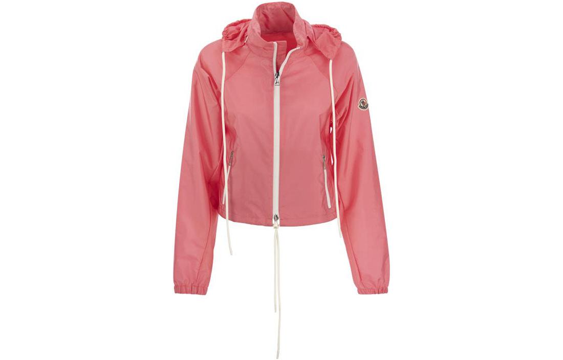Order (W) Moncler SS23 Jaket Kasual Lengan Panjang Zip-Up Pink I10931A00110539ZD52T