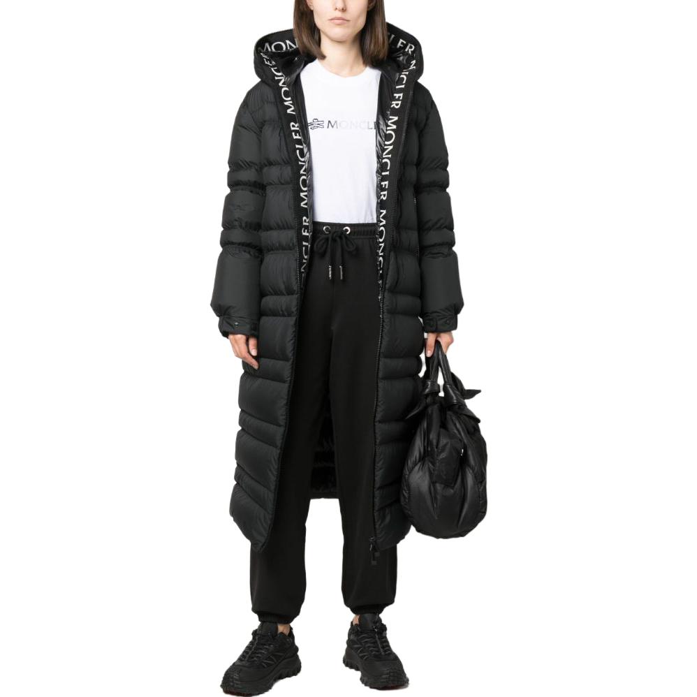 (Women) Moncler SS23 Tumen Long Hooded Puffer Jacket Women’s Black. I20931C00006596IU 圖 3