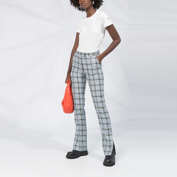 (Women) Moncler SS23 White Logo Patch Short Sleeve T-Shirt F20938C73200V8058033 圖 3