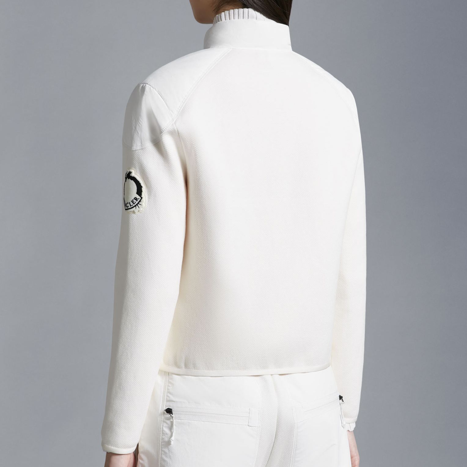 (Women) Moncler SS24  Dragon Series High-Neck Down Jacket Off-White. J10939B00011M1367032 圖 4