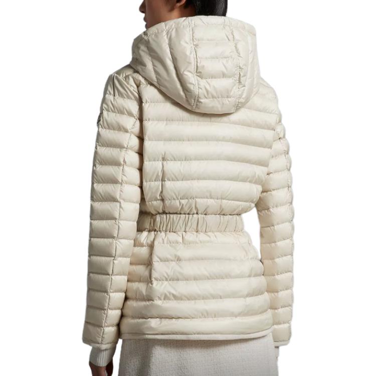 (Women) Moncler SS24  Dragon Series Oredon Beige Hooded Down Jacket. J10931A00090595FE20F 圖 4