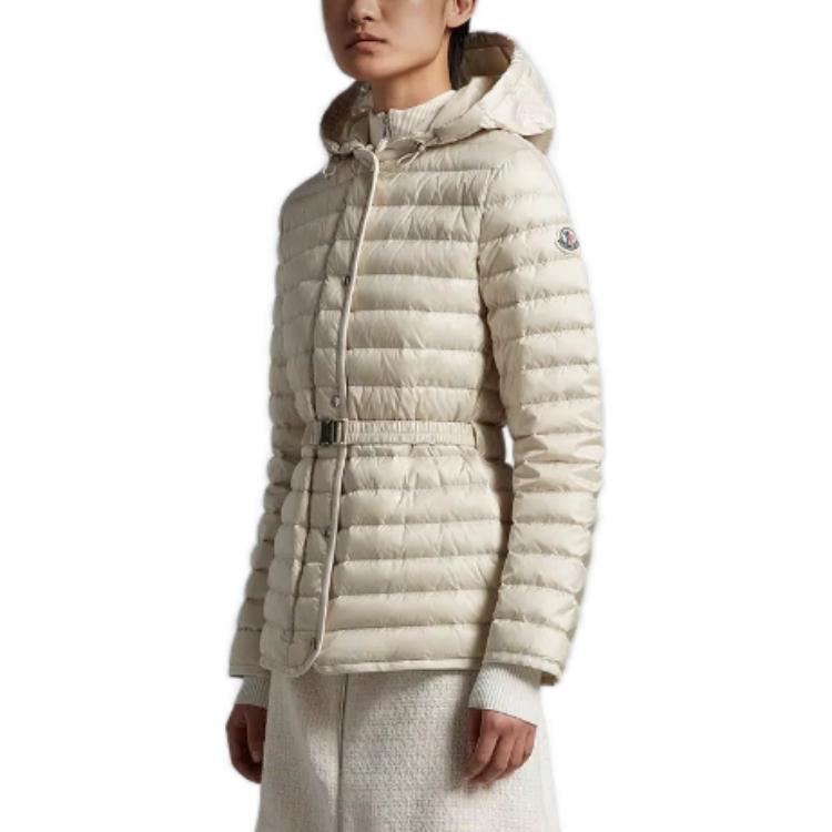 (Women) Moncler SS24  Dragon Series Oredon Beige Hooded Down Jacket. J10931A00090595FE20F 圖 5