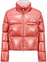 (Women) Moncler SS24 Almo Logo Detachable Sleeve Zip Puffer Jacket Women Pink. J10931A0000459607559 (Women) Moncler SS24 Almo Logo Detachable Sleeve Zip Puffer Jacket Women Pink. J10931A0000459607559