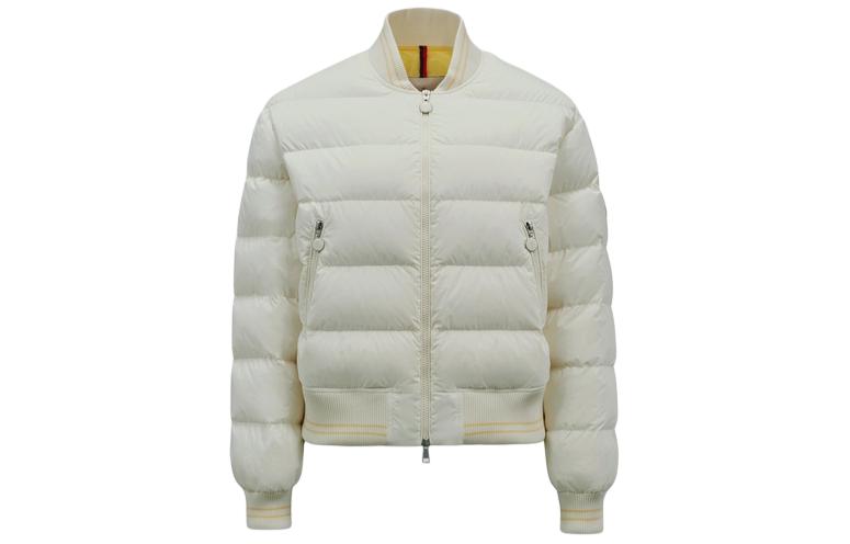 (Women) Moncler SS24 Modern Loose Fit Bomber Down Jacket Women’s Off-White. J10931A00077596TM032