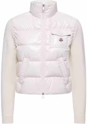 (Women) Moncler SS26 Padded Zip Cardigan - Casual Stylish Comfy Solid Crewneck. L10939B00023M7774034 Buy (Women) Moncler SS26 Padded Zip Cardigan - Casual Stylish Comfy Solid Crewneck. L10939B00023M7774034