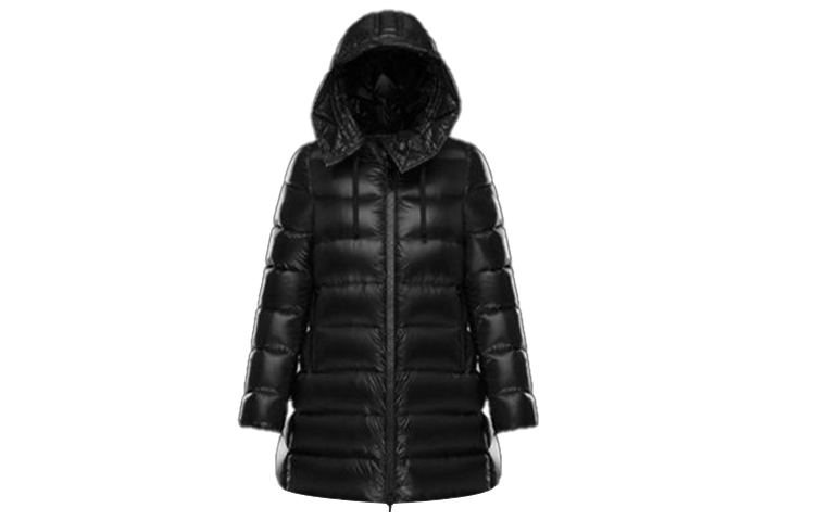 (Women) Moncler Suyen Collection Waterproof Hooded Winter Down Jacket Black 093493194953052999 圖 2