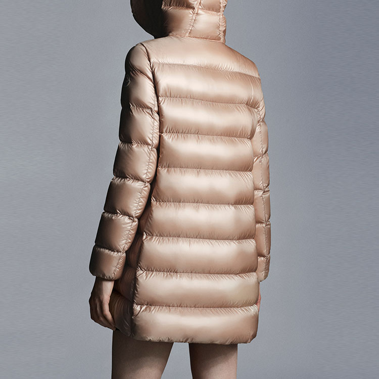 (Women) Moncler Suyen Pink Glossy Down Jacket with Drawstring Hood Winter Edition 0931B2000053052511 圖 5