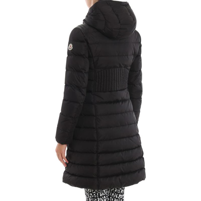 (Women) Moncler TALEV Black Mid-Length Hooded Down Jacket with Waist Tie F20931C56400C0063 圖 4