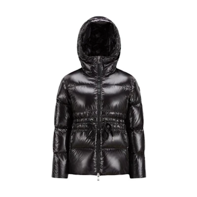 (Women) Moncler Taleve Short Hooded Down Jacket Black I20931A001255963V999