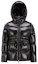 Order (W) Moncler Taleve Chaqueta Corta con Capucha y Plumas Negra I20931A001255963V999