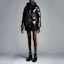 Lookbook (W) Moncler Taleve Chaqueta Corta con Capucha y Plumas Negra I20931A001255963V999