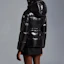Shop (W) Moncler Taleve Chaqueta Corta con Capucha y Plumas Negra I20931A001255963V999