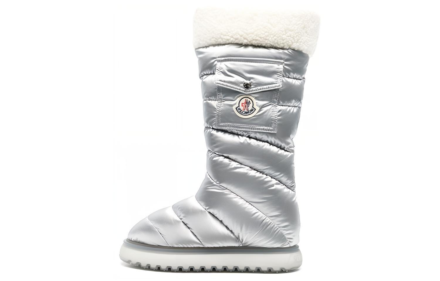 (Women) Moncler Tall Snow Boot 'Silver Fashion' H209B4H00010M1935