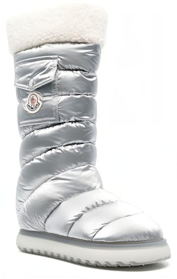 (Women) Moncler Tall Snow Boot 'Silver Fashion' H209B4H00010M1935 Order (Women) Moncler Tall Snow Boot 'Silver Fashion' H209B4H00010M1935