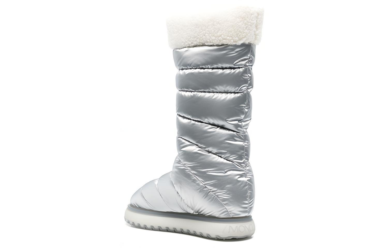 Lookbook (Women) Moncler Tall Snow Boot 'Silver Fashion' H209B4H00010M1935