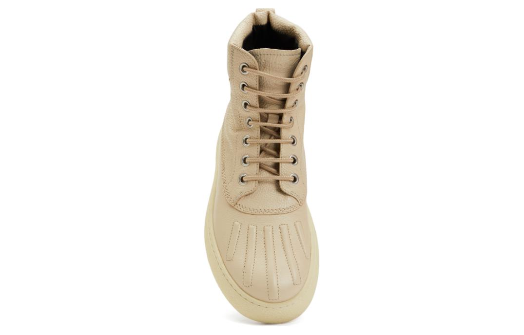 Purchase (W) Moncler TOD''S x Moncler Leren Veterschoen Laars ''Beige'' H209L4F00030M2623034