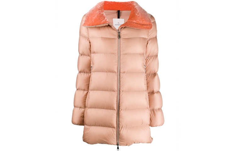 (Women) Moncler Torcon Long Pink Down Jacket Winter Collection 4637980C022953E 圖 2