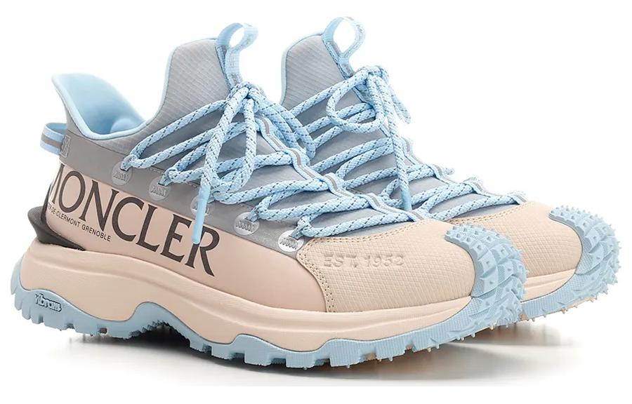 Shop (W) Moncler Trailgrip Low ''Beige Blau'' I209B4M00080M3457P50