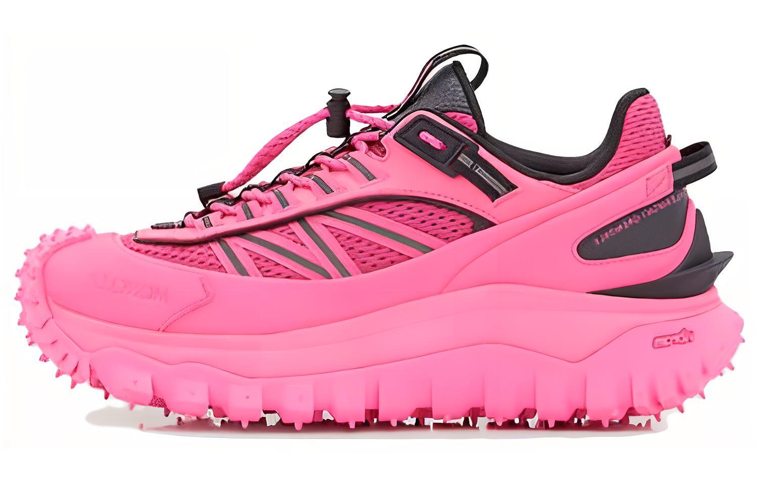 (Women) Moncler Trailgrip Low 'Pink Black' 4M001-80-M2670-P49