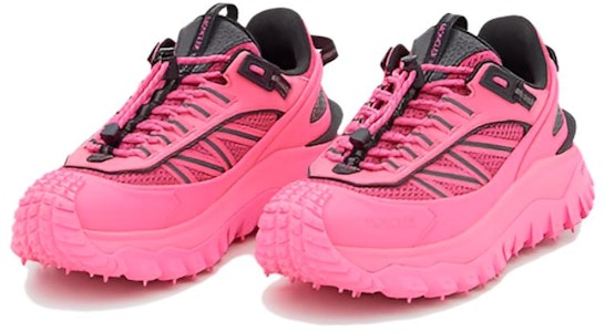 (W) Moncler Trailgrip 低帮粉黑色运动鞋 4M001-80-M2670-P49 Order (W) Moncler Trailgrip 低帮粉黑色运动鞋 4M001-80-M2670-P49
