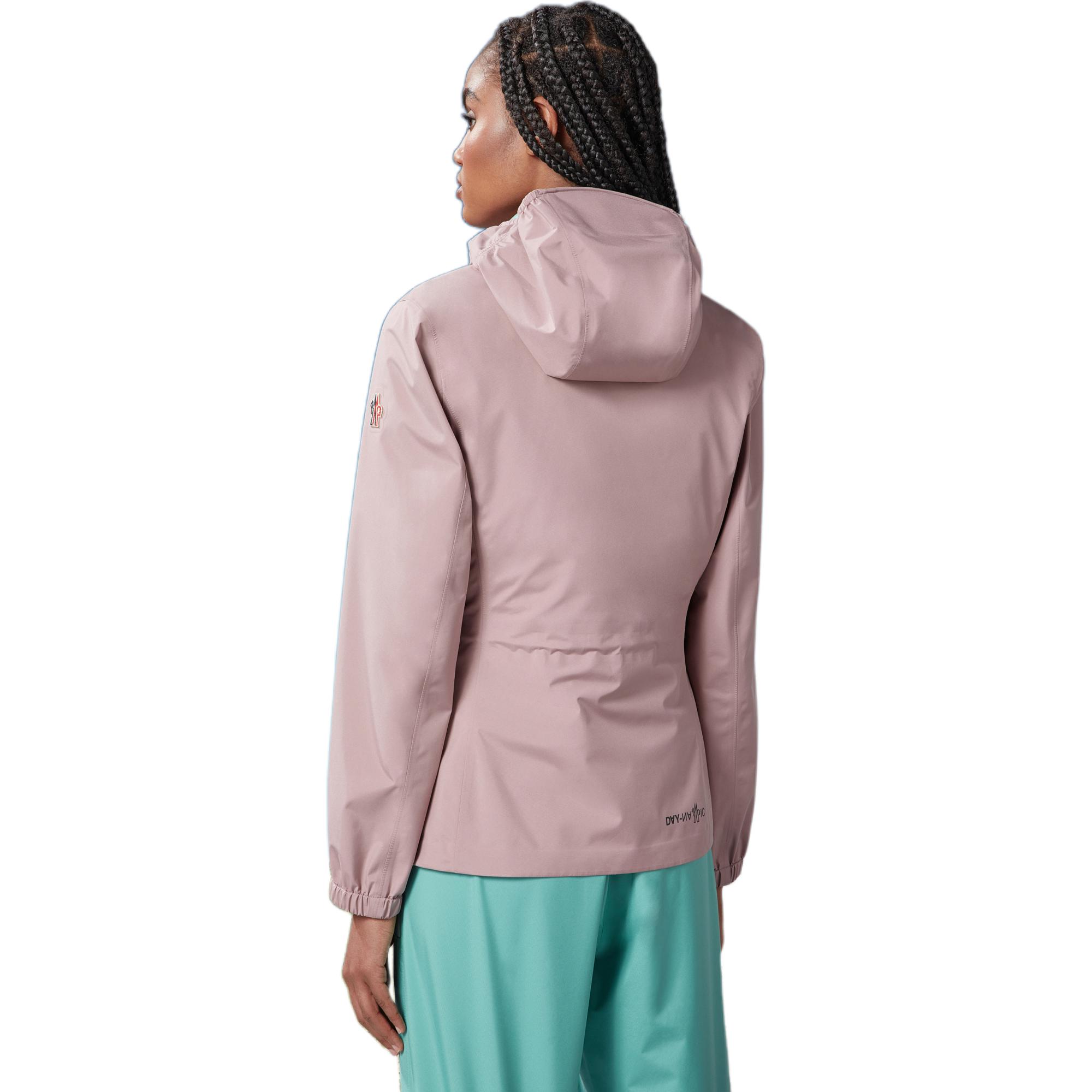 Shop (W) 蒙克莱尔 Valles 浅粉色字母印花连帽夹克 J10981A0000254AL553A