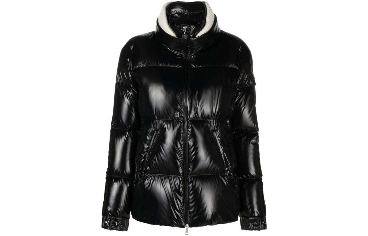 (Women) Moncler Vistule  Black Zip-Up Down Jacket Relaxed Fit 1A001235963V999 圖 2