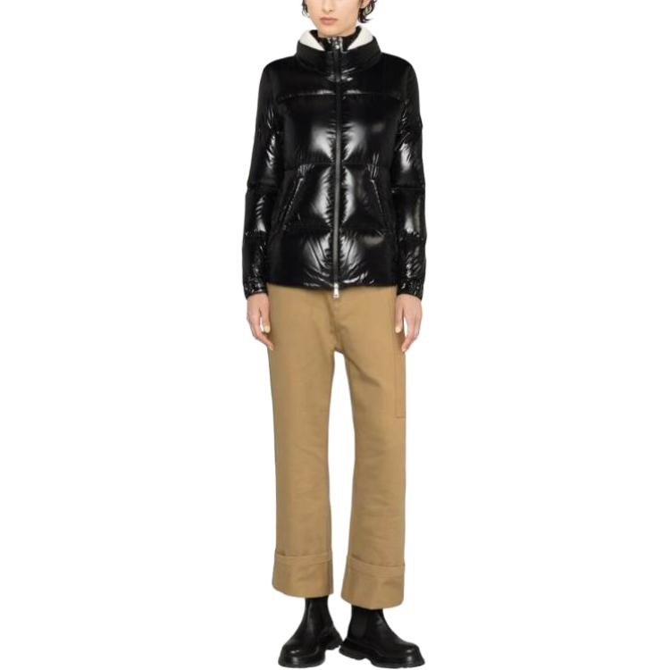 (Women) Moncler Vistule  Black Zip-Up Down Jacket Relaxed Fit 1A001235963V999 圖 4