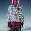 Shop (W) Moncler 白色滿版心型笑臉連帽外套. G20988G00017899IZ72S