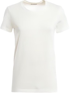 (W) Moncler 白色Logo補丁短袖圓領T恤。 8C73200V8058033 Buy (W) Moncler 白色Logo補丁短袖圓領T恤。 8C73200V8058033