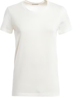 (W) Moncler 白色Logo補丁短袖圓領T恤。 8C73200V8058033 Order (W) Moncler 白色Logo補丁短袖圓領T恤。 8C73200V8058033