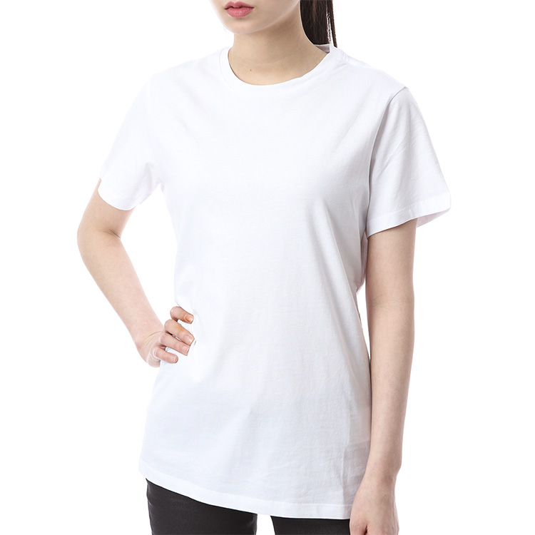 Shop (W) Moncler Baju-T Putih dengan Cetakan Huruf di Belakang 8091650V8094001