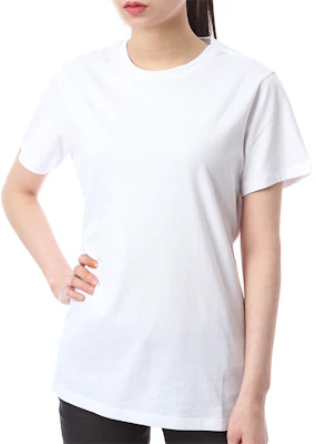 (Women) Moncler White T-Shirt with Back Letter Print 8091650V8094001 Shop (Women) Moncler White T-Shirt with Back Letter Print 8091650V8094001