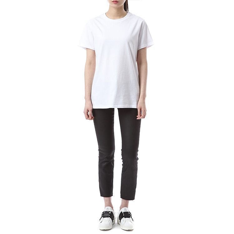 Details for (W) Moncler Baju-T Putih dengan Cetakan Huruf di Belakang 8091650V8094001